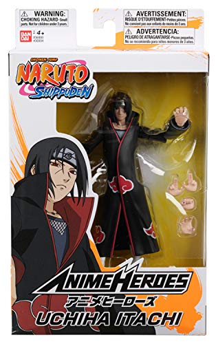 Anime Heroes Figura de acción Oficial de Naruto Shippuden - Itachi Uchi