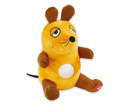 Ansmann 1800-0013 - Ratón de peluche con luz nocturna y nana para dormir [Importado de Alemania]