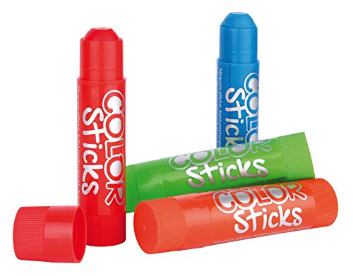 APLI Kids 14404 - Color Sticks fluorescente 6 g/6 u