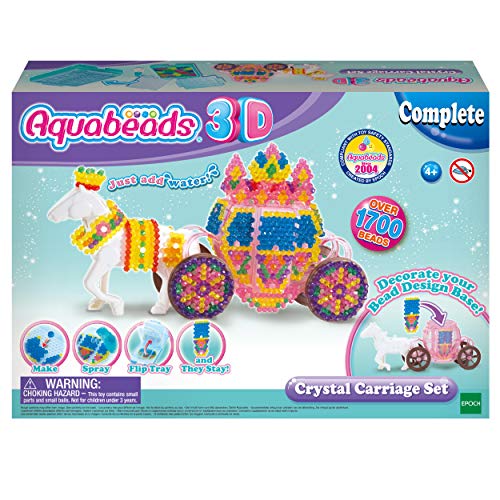 Aquabeads - Set carruaje de cristal en 3D (Epoch 31363)