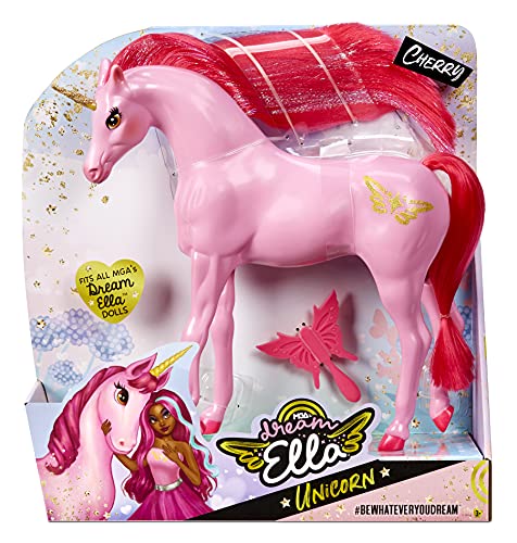 Aria- MGA's Dream Juguete de colección-Unicornio Rosa para Todas Las muñecas de Moda de 29 cm-Fomenta el Juego imaginativo-Edad: 3+ años-Cherry, Color (578574C3)