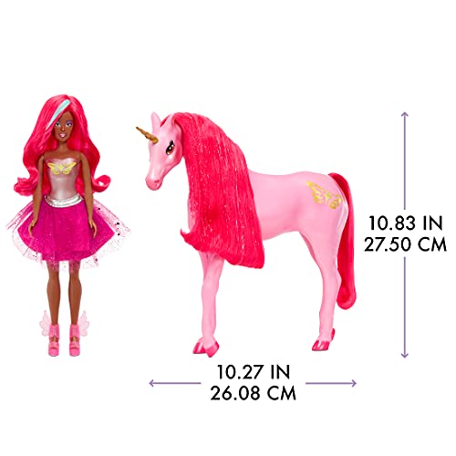 Aria- MGA's Dream Juguete de colección-Unicornio Rosa para Todas Las muñecas de Moda de 29 cm-Fomenta el Juego imaginativo-Edad: 3+ años-Cherry, Color (578574C3)