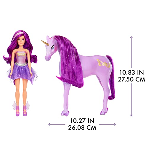 Aria- MGA's Dream Juguete de colección-Unicornio Rosa para Todas Las muñecas de Moda de 29 cm-Fomenta el Juego imaginativo-Edad: 3+ años-Lilac, Color (578550C3)