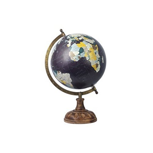 Art Deco Home - Globo Terraqueo Escritorio 20 cm - 13572SG