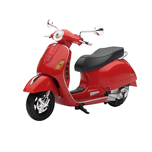 Art Deco Home Vespa GTS 300 Mini ROJA Escala 1:12 15x6x10cm