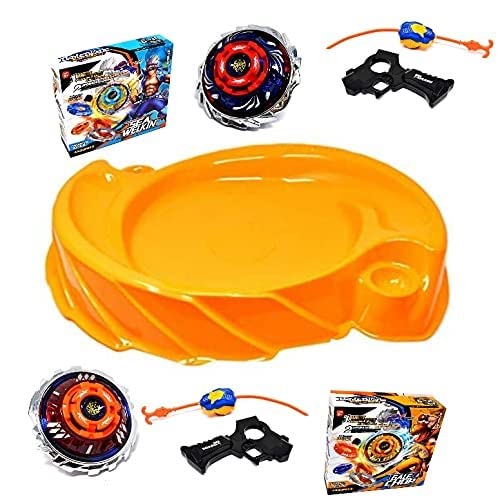 ARUNDEL SERVICES 2 X Battle Blade peonzas XXL Grande 46 x 58 cm Estadio Arena de peonza trompos Spinning Top Storm-gyro Burst Top Bey Estilo nado Infinity