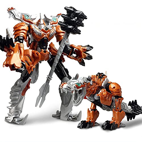 ASDPOIRE Juguetes de Transformers, Niños Juguetes Chico deformación Robot Modelo Regalo Dinosaurio Ares 005