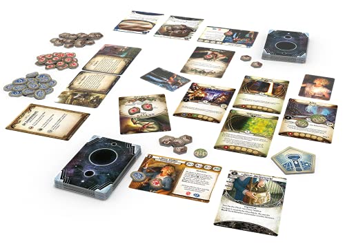 Asmodee Arkham Horror: LCG - Juego de Cartas (edición 2021), Juego básico, construcción de Barra, alemán