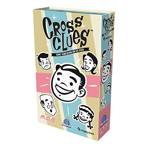 Asmodee Cross Clues, Juego Familiar, Juego De Adivinas, Alemán