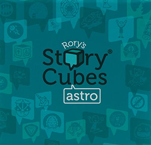 Asmodee Italia Rory's Story Cubes Astro (octano), Juego de Dados para Crear Historias, edición en Italiano, 8085