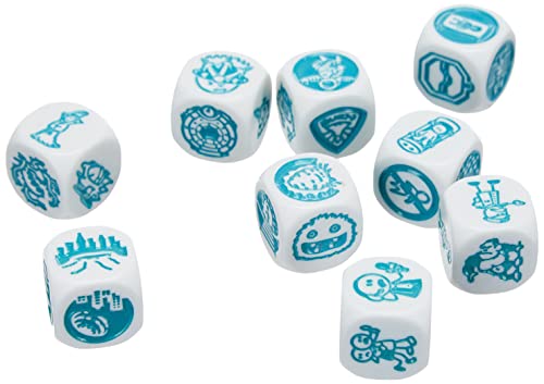 Asmodee Italia Rory's Story Cubes Astro (octano), Juego de Dados para Crear Historias, edición en Italiano, 8085