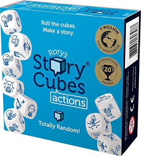 Asmodee Story Cubes: Acciones - Todas las versiones disponibles, Multilenguaje (ADE0STO03ML)