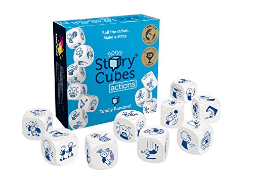 Asmodee Story Cubes: Acciones - Todas las versiones disponibles, Multilenguaje (ADE0STO03ML)