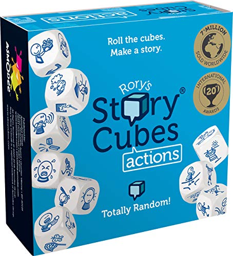 Asmodee Story Cubes: Acciones - Todas las versiones disponibles, Multilenguaje (ADE0STO03ML)