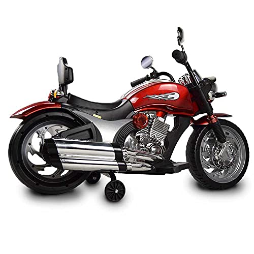 ATAA American Chopper - Rojo- Moto de batería Infantil American Chopper 12v