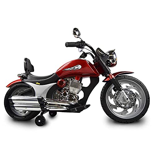 ATAA American Chopper - Rojo- Moto de batería Infantil American Chopper 12v