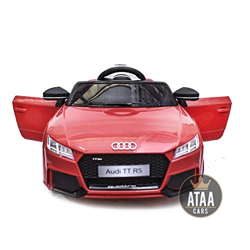 ATAA Audi TT RS 12v Licenciado con Mando - Coche eléctrico para niños - Rojo