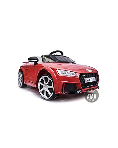 ATAA Audi TT RS 12v Licenciado con Mando - Coche eléctrico para niños - Rojo