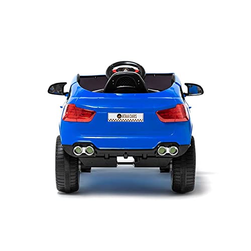 ATAA MANZA - Azul - Coche eléctrico para niños Manza con Mando para Padres y batería 12v