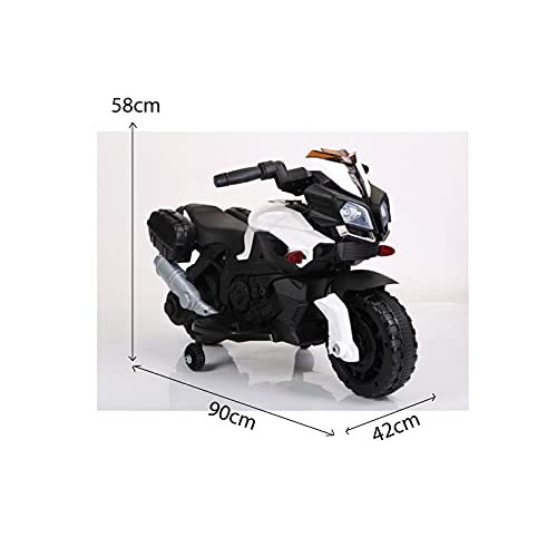 ATAA Moto Naked - Blanco - Motocicleta eléctrica para niños a batería