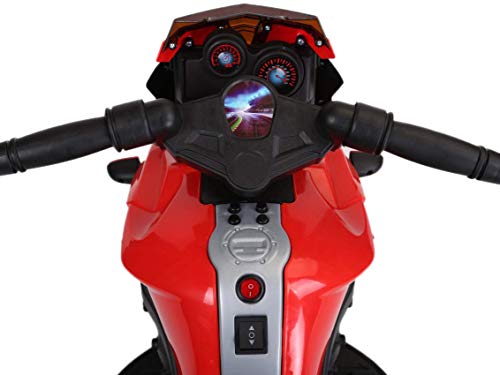 ATAA Moto Naked - Rojo - Motocicleta eléctrica para niños a batería