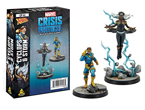 Atomic Mass Games-Crisis Protocol Storm & Cyclops EN, Color (CP41EN)