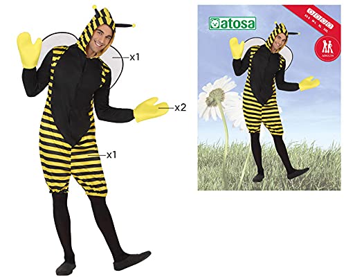 Atosa Disfraz Abeja Hombre Adulto M