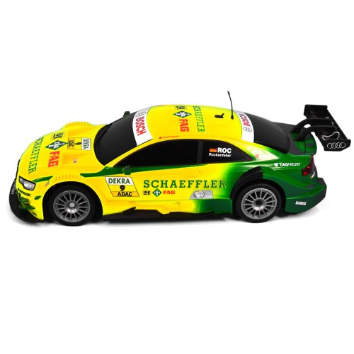 Audi A5 DTM – RC ferngesteuertes sous licence véhicule de dans le modèle design original, échelle 1 : 16, Ready to Drive, de voiture avec télécommande et piles