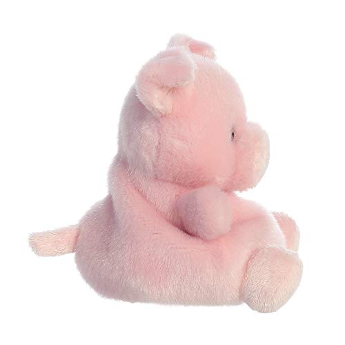 Aurora, 61242, Palm Pals, Wizard Pig, 13cm , Peluche, Pink