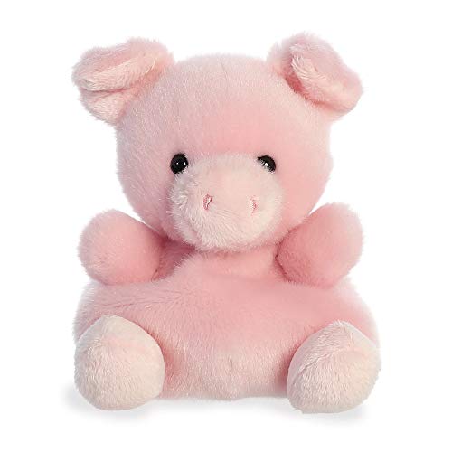 Aurora, 61242, Palm Pals, Wizard Pig, 13cm , Peluche, Pink