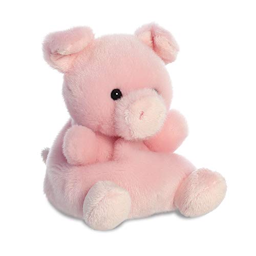 Aurora, 61242, Palm Pals, Wizard Pig, 13cm , Peluche, Pink