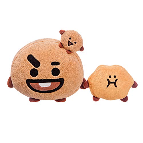 AURORA BT21 Producto Oficial, SHOOKY Soft Toy, Mediano, 61322, marrón