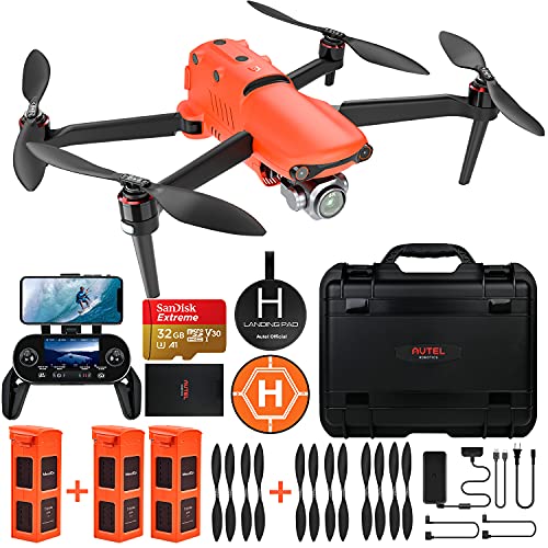 Autel Robotics EVO 2 Pro Drone con 6K HDR Video para Profesionales, Paquete Resistente con €429 Kit de Accesorios de Valor (Manual de Usuario Solo en Inglés)