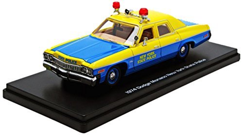 Auto World - Awr1150 - VÃƒ©hicule Miniature - ModÃƒ¨le ÃƒÂ€ L'Ãƒ©chelle - Dodge Monaco - Police New York - 1974 - Echelle 1/43 by Auto World