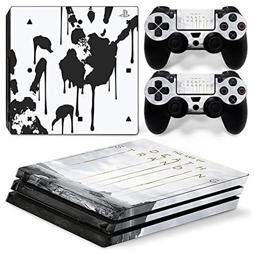 AXDNH Piel De Consola PS4 Pro Y Pegatina De Piel De Controlador para Playstation 4 Accesorios De Película Protectora De Juegos Solo Piel Original De PS4 Pro (No para PS4 Pro),6162