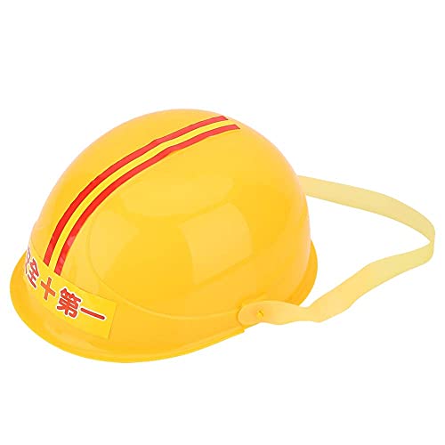 AYNEFY Excavadora de juguete para niños, con asiento y casco, robusta pala, excavadora para orugas, excavadora de arena, vehículo regalo para niños y niñas, amarillo y negro