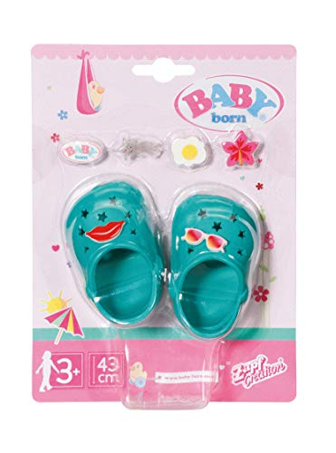 Baby Born 829646 Holiday ShoeswPins Green 43 cm