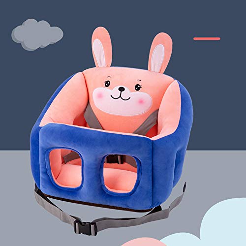 Baby Supplies HIL Dibujos Animados Niño Silla De Felpa Aprende A Sentarte En Un Pequeño Sofá Asiento De Coche Creativo para Bebé Asiento Elevador Asientos De Seguridad Regalo De Cumpleaños,Azul