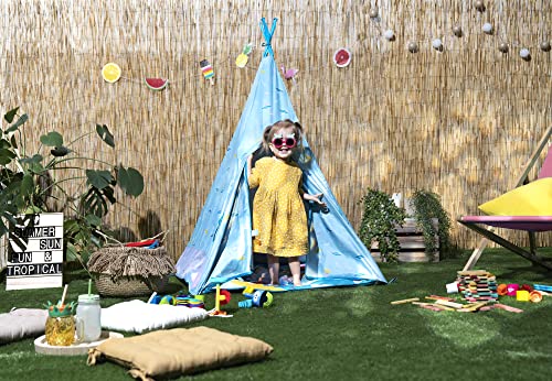 Badabulle Tipi Jungle infantil Anti-Uv FPS 50+ Colchoneta impermeable Evolutiva 100x100x120 cm