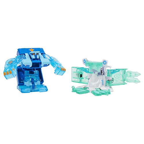 BAKUGAN 5-Pack, Exclusive and 3 Collectible Action Brawler-Juego de 5 Figuras de acción coleccionables de King Titan y Amphrog Geogan y 3 (Spin Master 6062137)