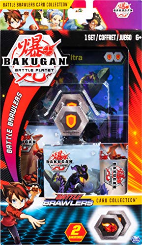 Bakugan Colección de Tarjetas de Lujo Battle Brawlers con Tarjeta Jumbo Foil Nillious Ultra Card, para Edades de 6 años en adelante