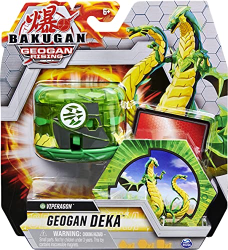 Bakugan Geogan Deka, Viperagon, figura transformadora de colecciones, para niños de 6 años en adelante