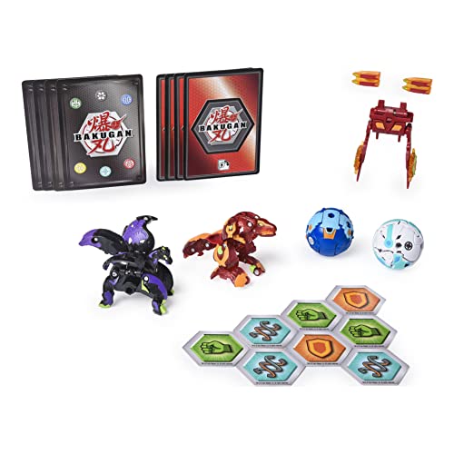 BAKUGAN Paquete Baku-Gear de la Alianza Blindada: Trox y Pegatrix