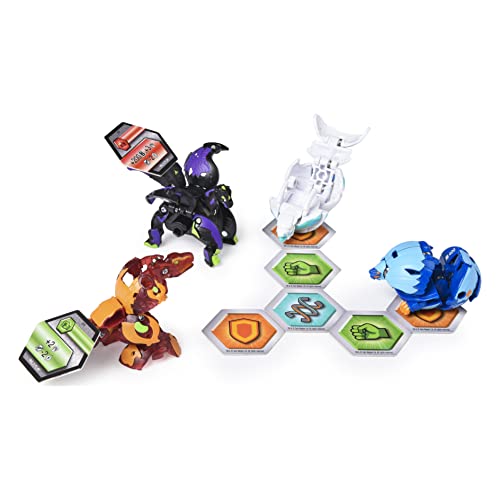 BAKUGAN Paquete Baku-Gear de la Alianza Blindada: Trox y Pegatrix