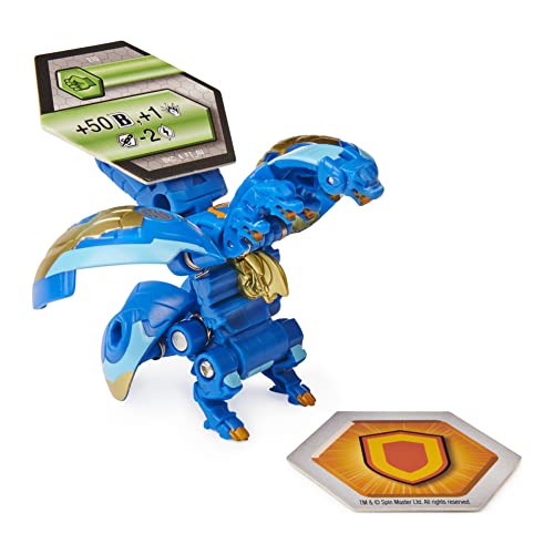 Bakugan Ultra, Fusionado Sabra x Pyravian con Transforming Baku-Gear, Armored Alliance Figura de acción Coleccionable de 7,5 cm de Altura