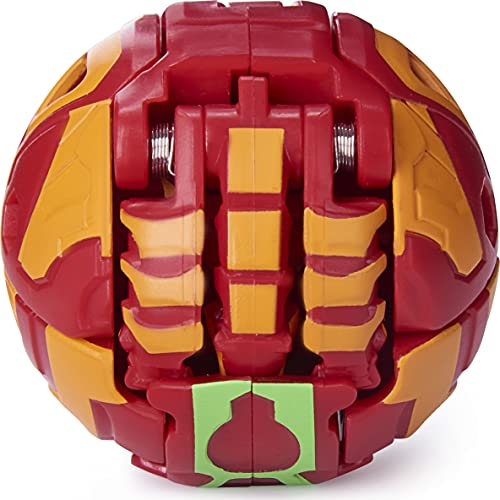 Bakugan Ultra, Pyrus Howlkor con transformación Baku Gear, Armored Alliance Figura de acción coleccionable de 3 pulgadas de altura