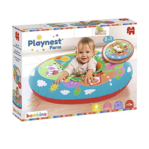 Bambino - Playnest Farm - Manta de actividades para bebés a partir de 0 Meses