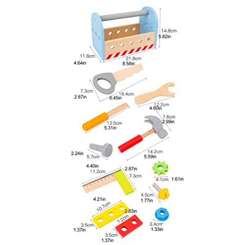 Banco de trabajo Juego de herramientas de juguete de construcción Tienda de trabajo Kit de herramientas de juguete Banco de viaje al aire libre Juguete preescolar regalo para niños niños niñas