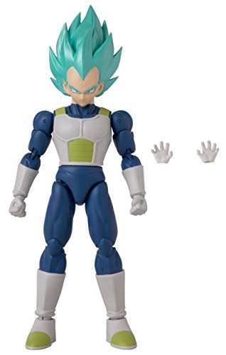 BANDAI Dragon Ball Super - Dragon Stars Super Saiyan Blue Vegeta-Version 2 Figure (Series 16)