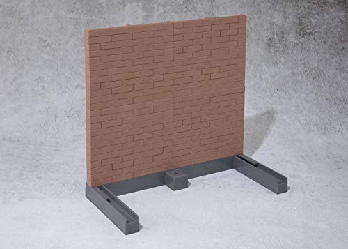 Bandai Netaddiction Model Kit – Tamashii Option Brick Wall Brown Version – Accesorios